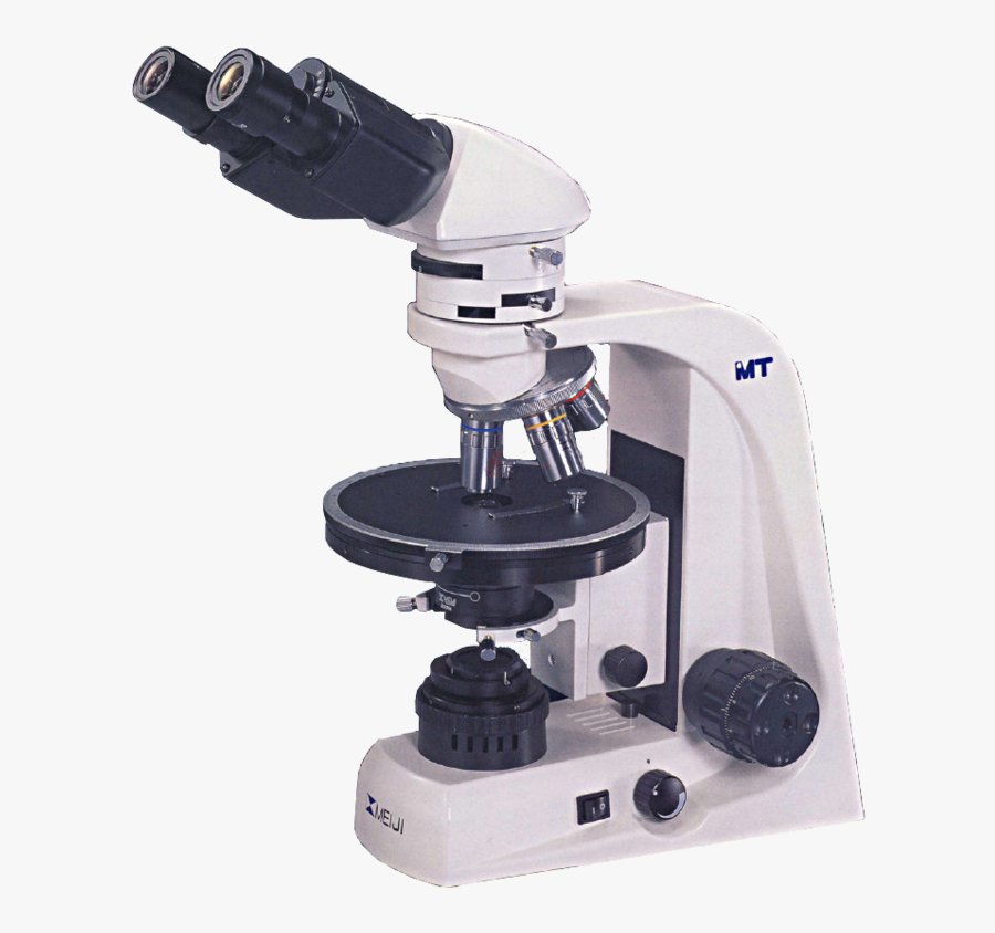 25880 - Polarizing Microscope, Transparent Clipart