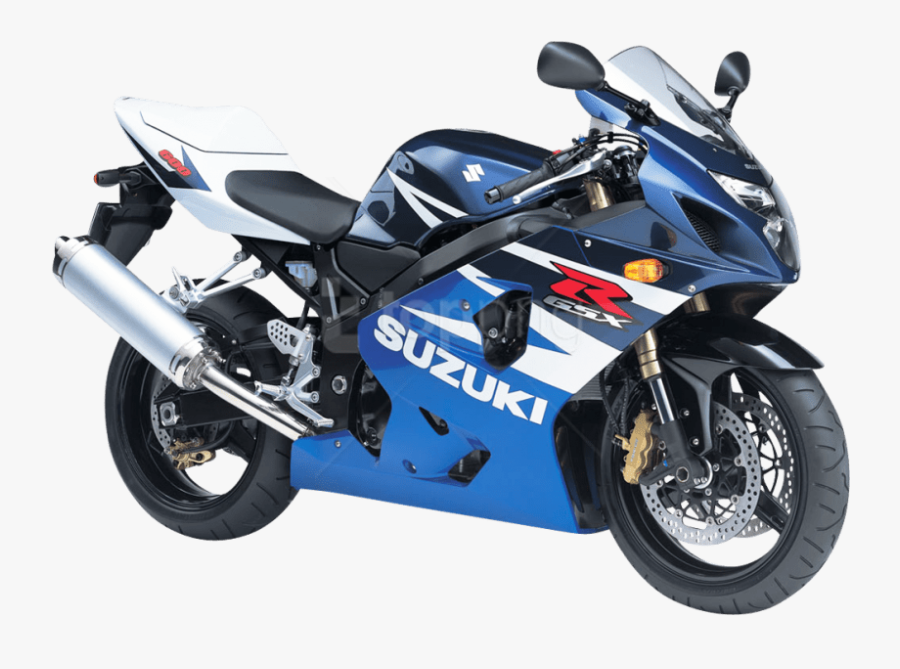 Suzuki Gsx R600 Motorcycle Bike - Suzuki Gsx R600 2004, Transparent Clipart