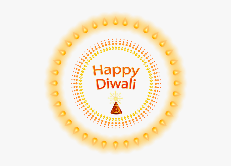 Transparent Clipart Image Happy Diwali Design Png - Happy Diwali Png In Golden, Transparent Clipart