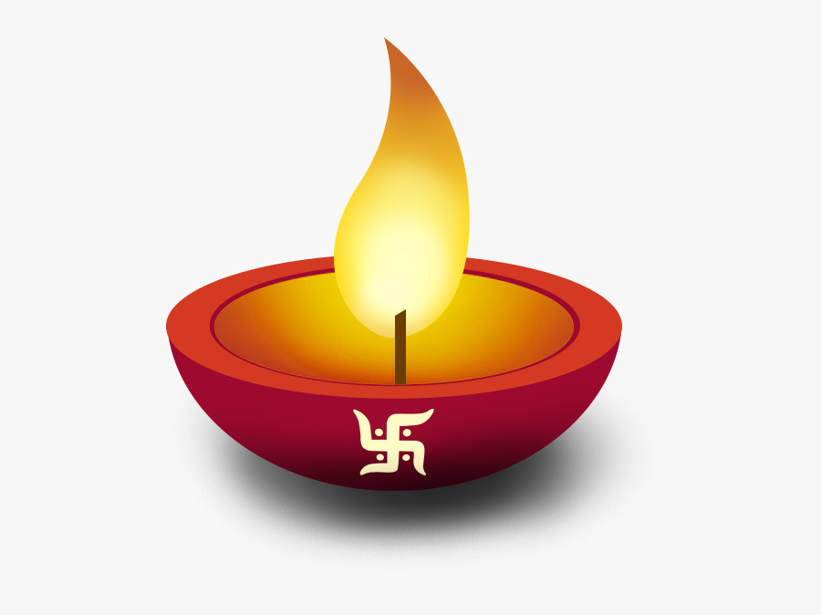 Diwali Lamps Png, Transparent Clipart