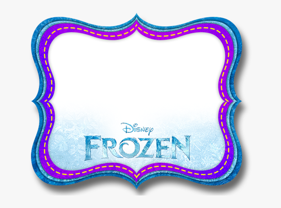 Free Frozen Printable Invitations, Labels Or Cards - Etiquetas De Frozen Para Imprimir, Transparent Clipart