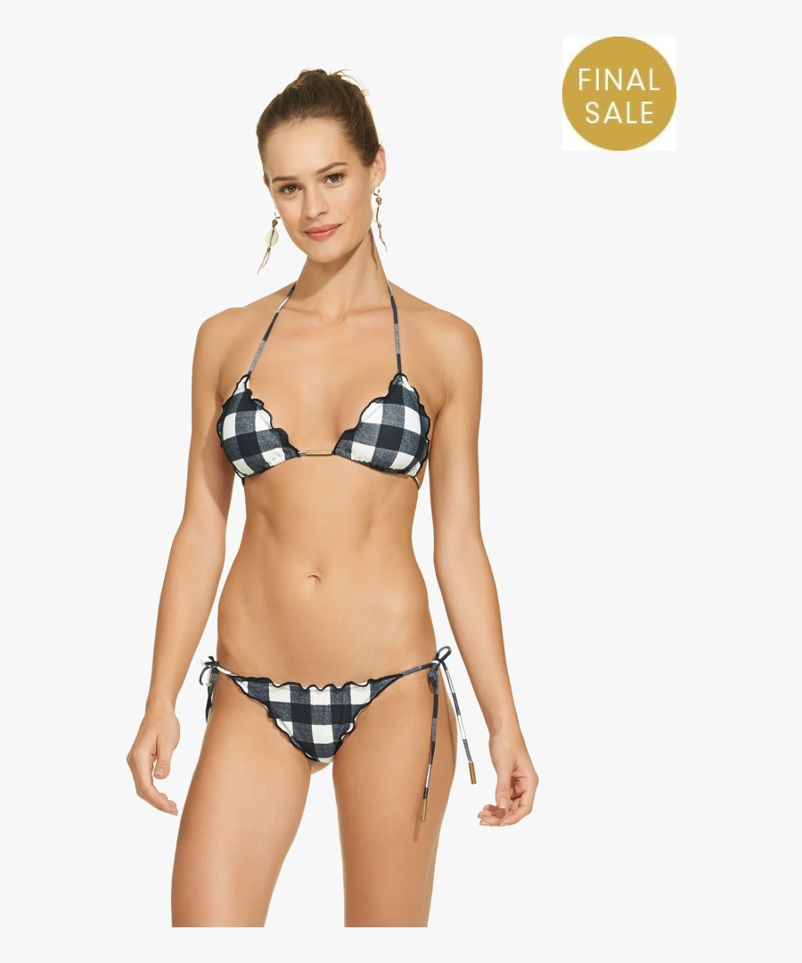 Clip Art Twiggy Ripple Triangle Vix - Bikini, Transparent Clipart
