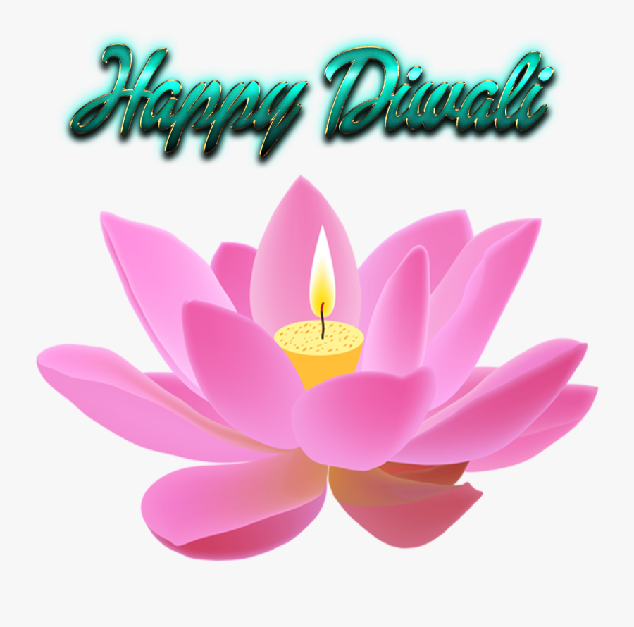 Happy Diwali 2018 Png Clipart - Lotus Png, Transparent Clipart