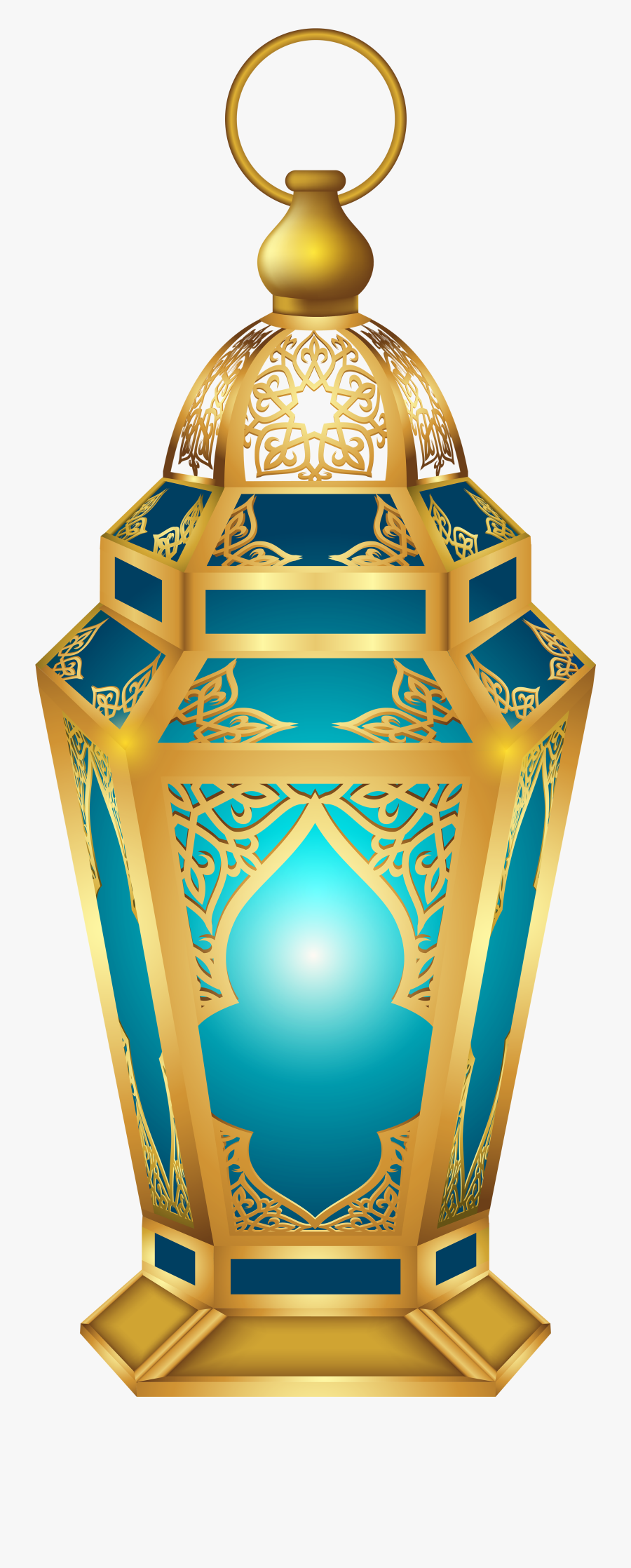 Blue Lantern Diwali - Lantern Png, Transparent Clipart
