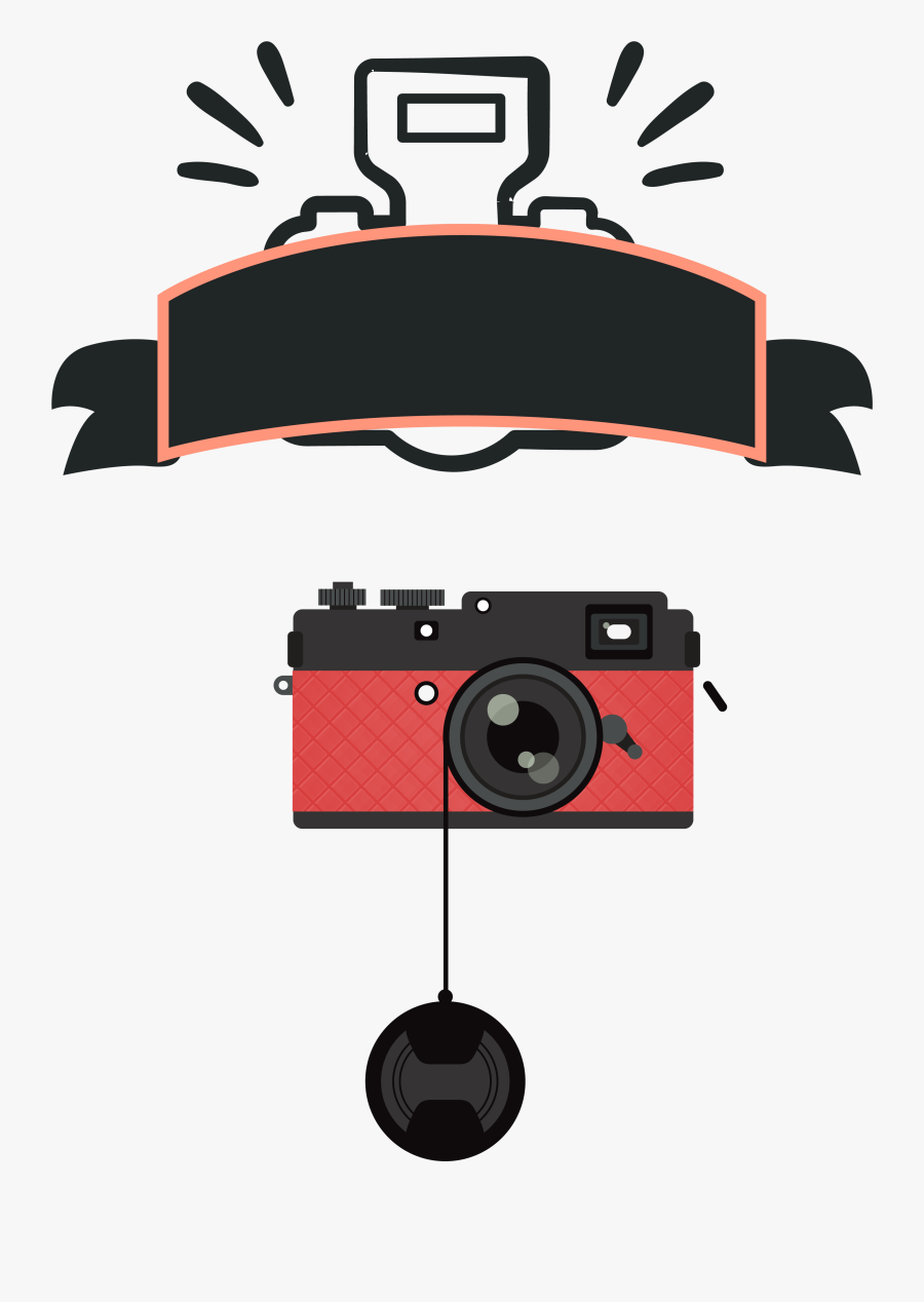 Photographer Clipart Camera Design - Creative Logo Photography Png, Transparent Clipart