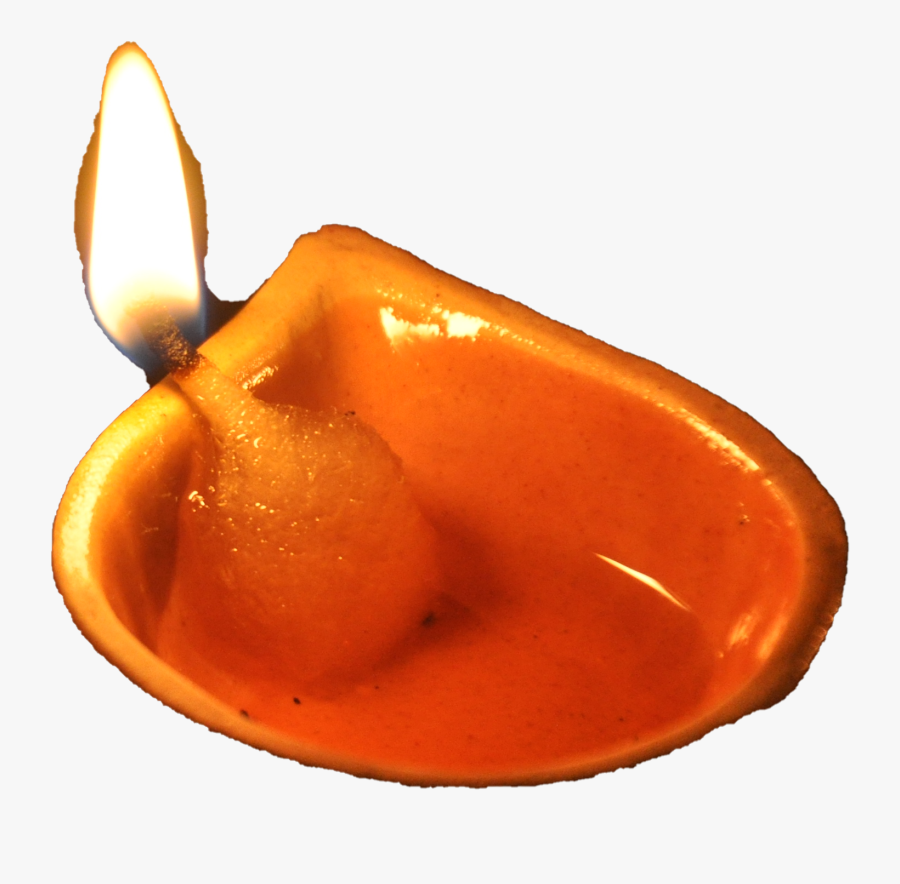 Diwali Diya Transparent - Amber, Transparent Clipart