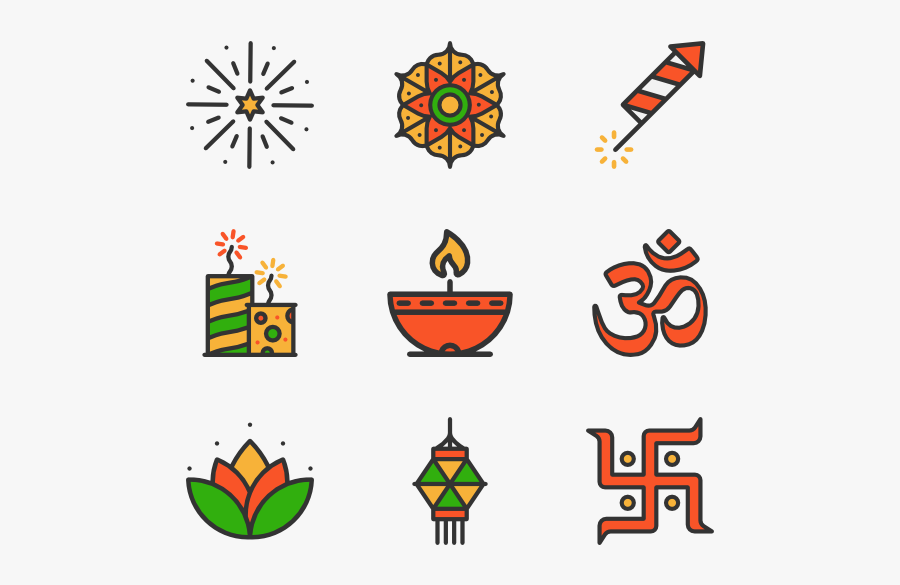Diwali Elements - Diwali Icon Png, Transparent Clipart