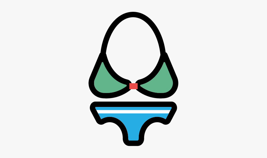 #bikini, Transparent Clipart
