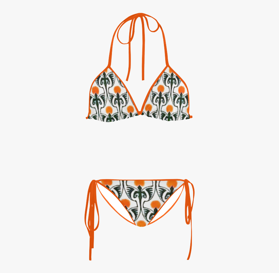 Art Nouveau Sun Custom Bikini Swimsuit - Akatsuki Swimsuit, Transparent Clipart