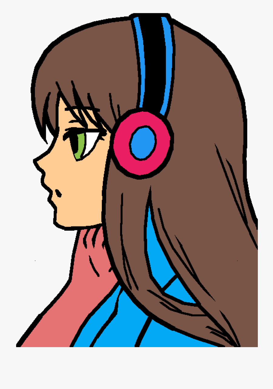 Listing To Music, Transparent Clipart