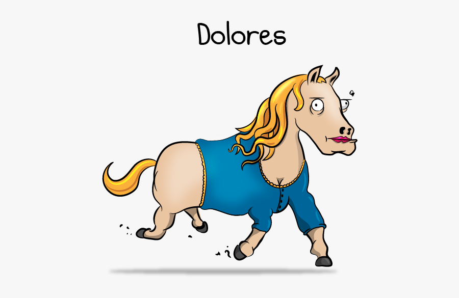 Oatmeal Horse, Transparent Clipart