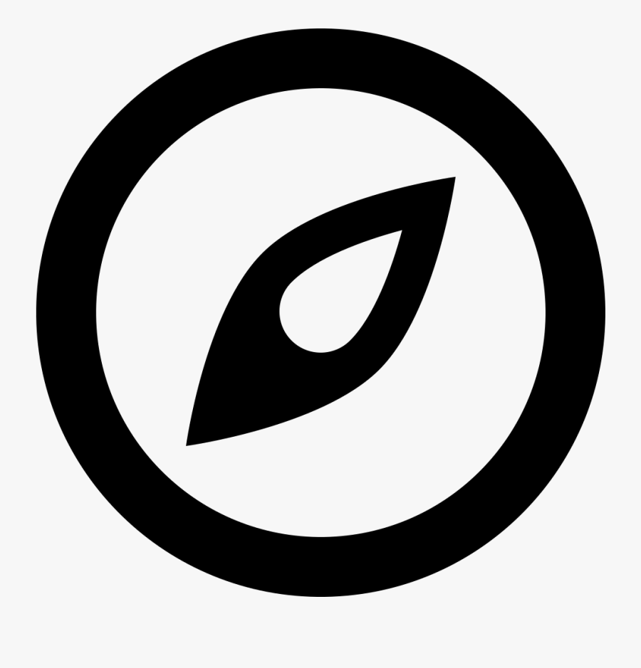 Simple Compass - Creative Commons, Transparent Clipart