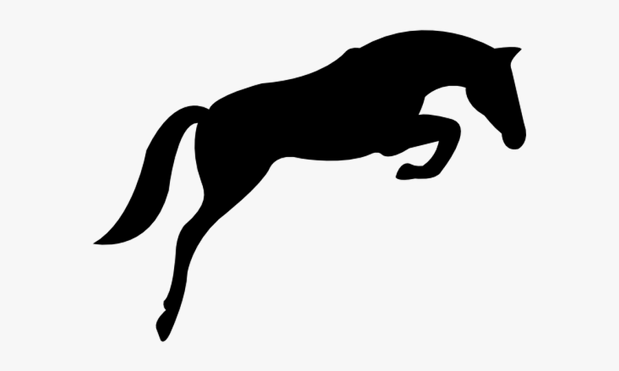 Clip Art Jumping Horse Logo - Clip Art Horse Jumping, Transparent Clipart