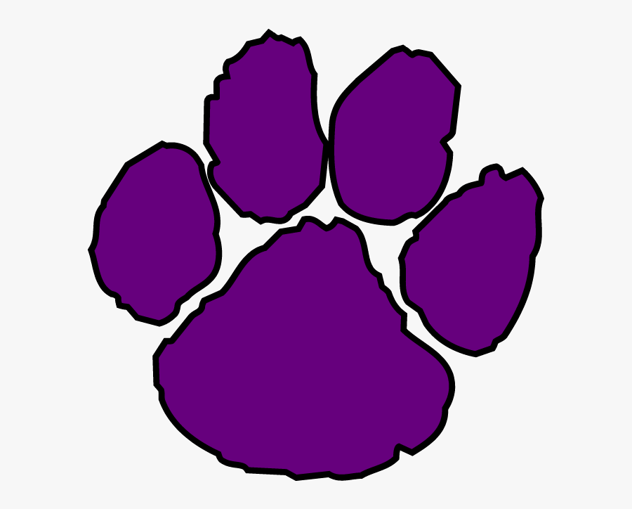 Cougar Paw Print Clip Art Clipart - Beechwood High School Logo, Transparent Clipart