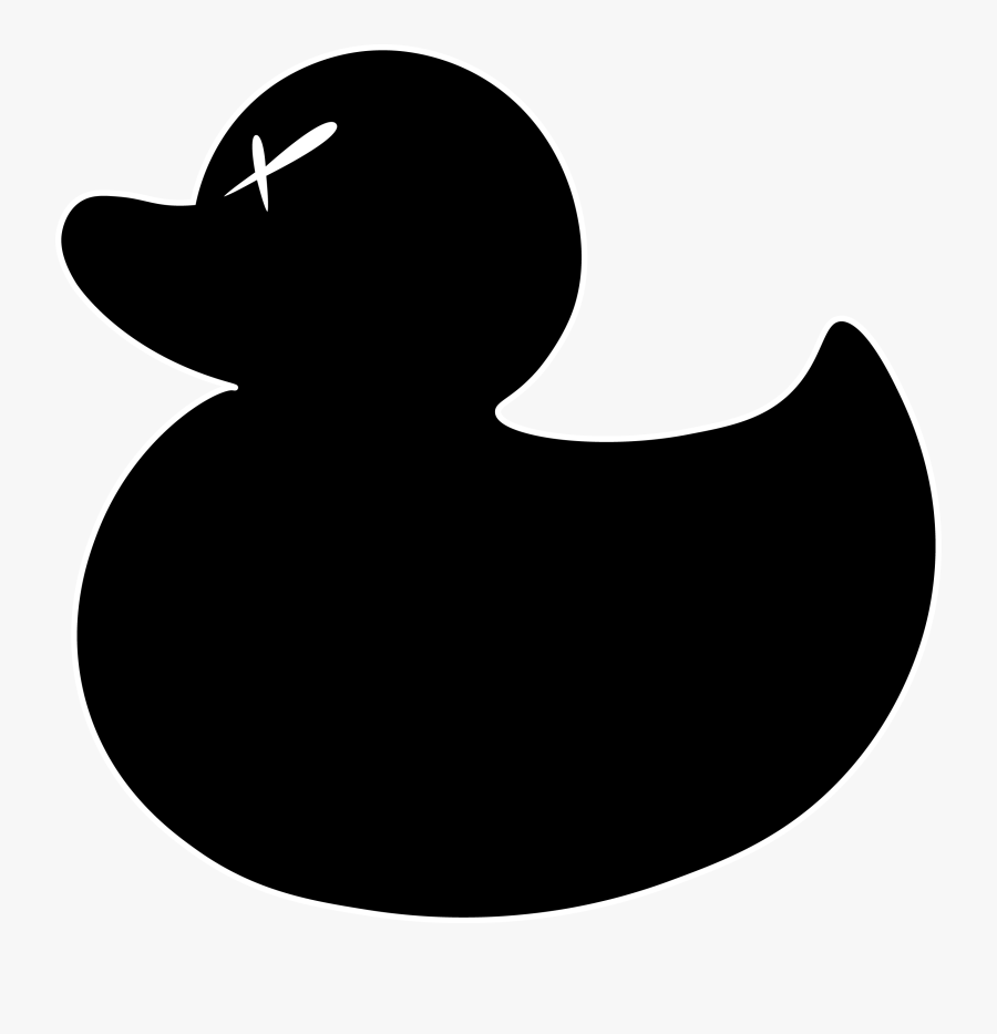 Rubber Duck Silhouette Clip Art , Free Transparent Clipart ClipartKey