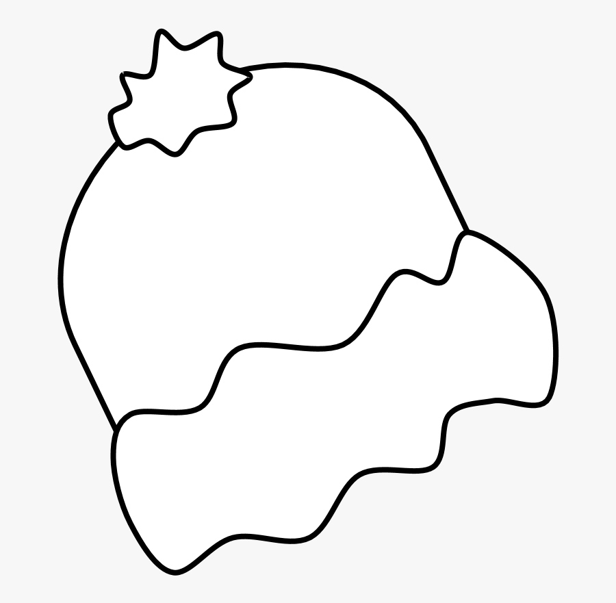 Hat, Winter, Black And White, Style , Free Transparent Clipart - ClipartKey