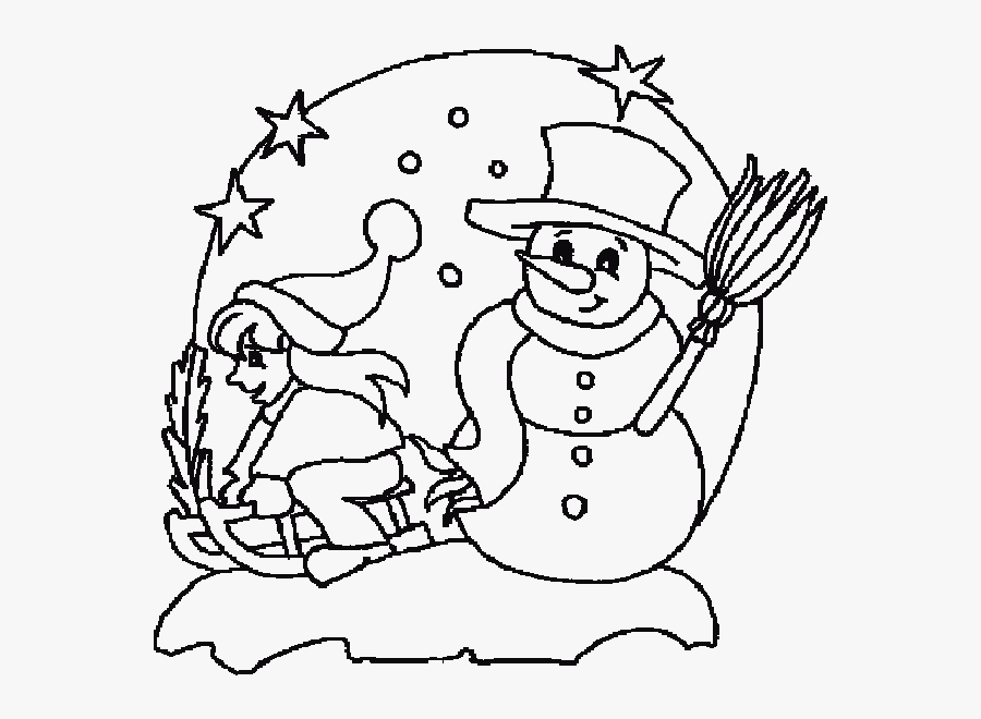 Picture Of Winter For - Drawing Of Winter Season, Transparent Clipart