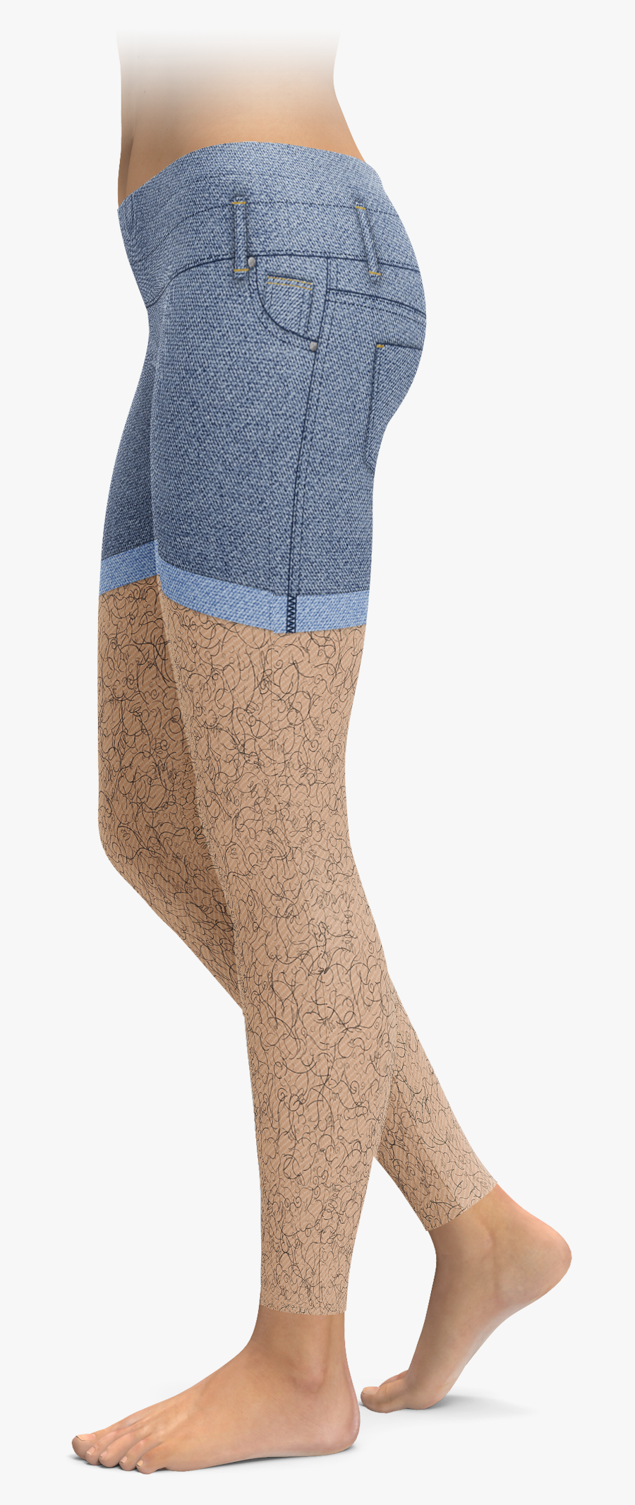 Clip Art Hairy Male Leg, Transparent Clipart