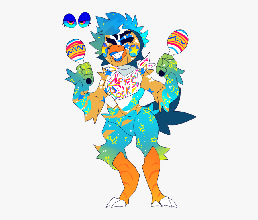 Rockstar Chica, Transparent Clipart