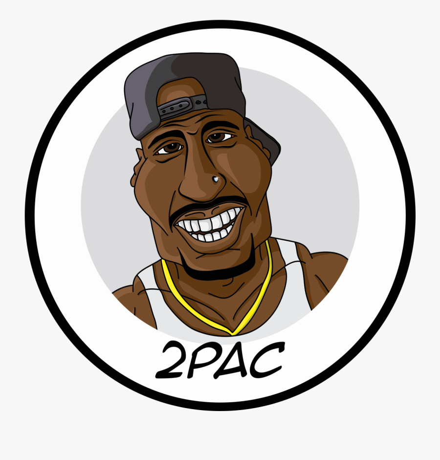 Banner Library Download Aaliyah Drawing 2pac - Tupac Drawing, Transparent Clipart