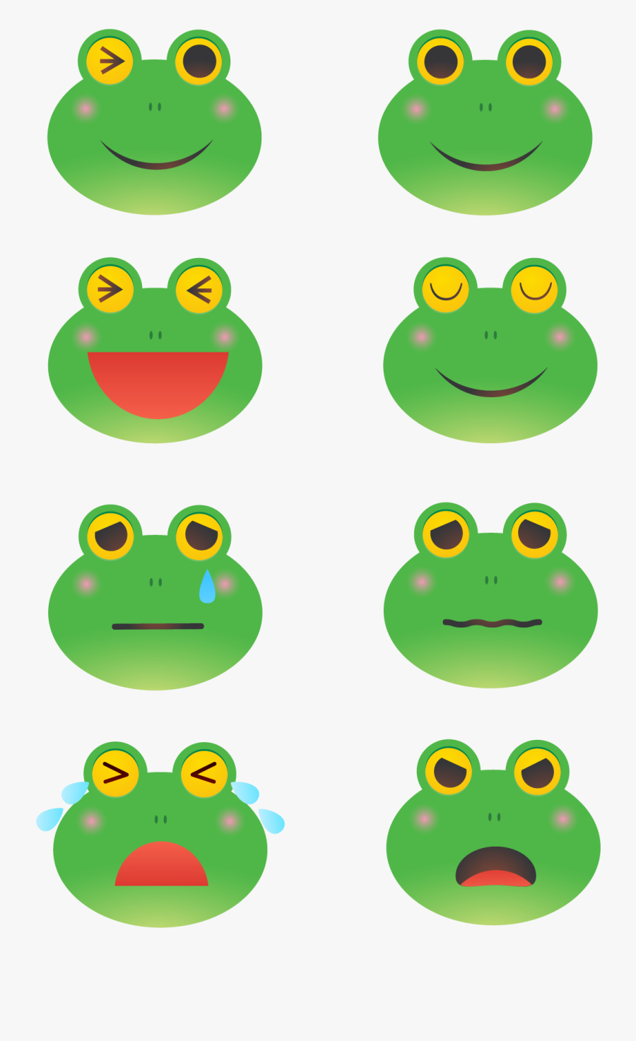 Transparent Cute Mouth Png - 青蛙 卡通 图片, Transparent Clipart