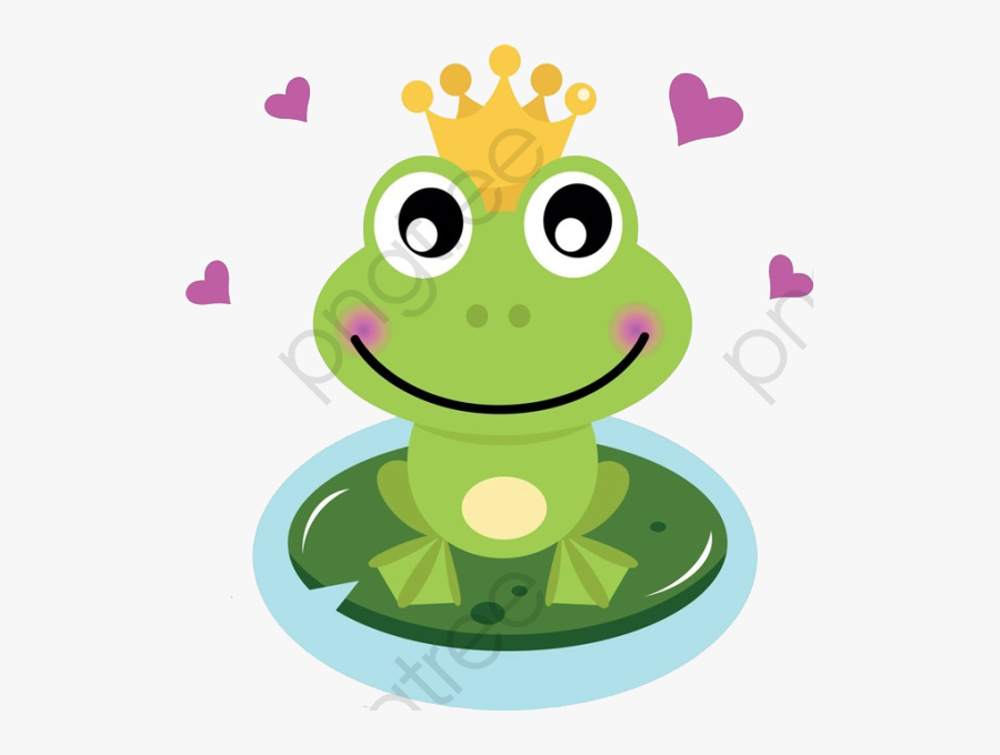 Cute Frog Prince - Frog Prince Clipart, Transparent Clipart