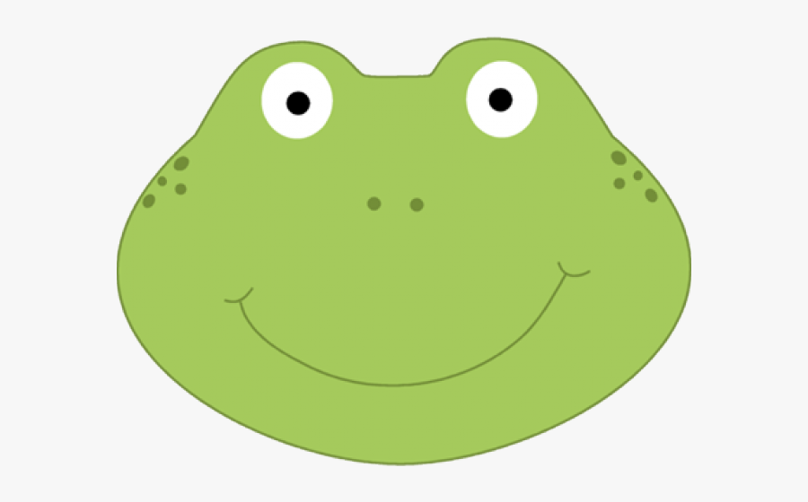 Transparent Cute Frogs Clipart - Frog Head Clipart Black And White, Transparent Clipart