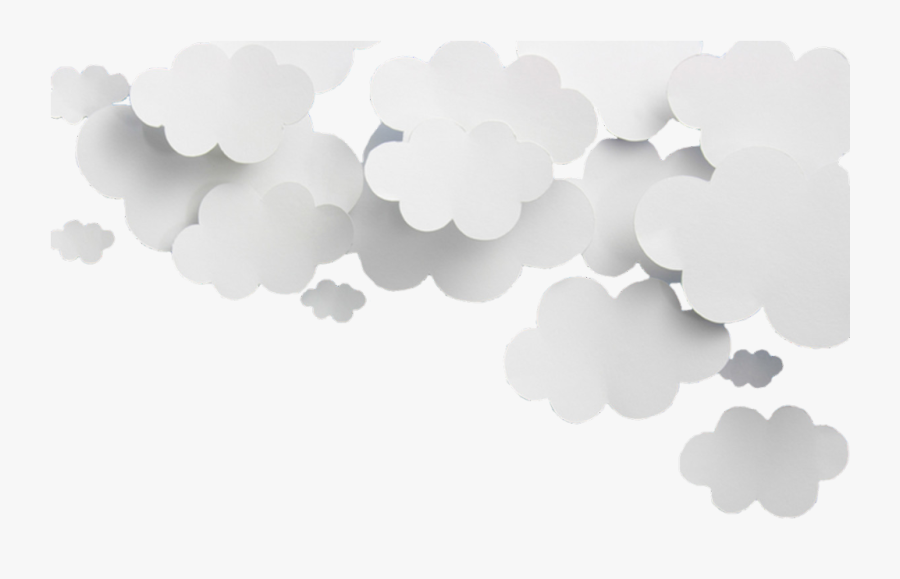 #cloudy #clouds #sky #white #background #transparent - Illustration, Transparent Clipart