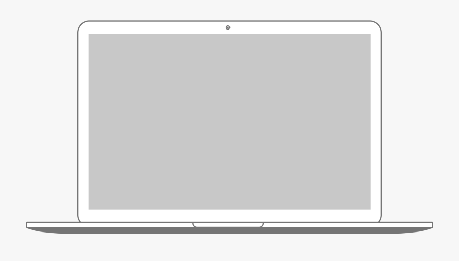 Transparent Png Macbook - Youtube Video Frame Png, Transparent Clipart