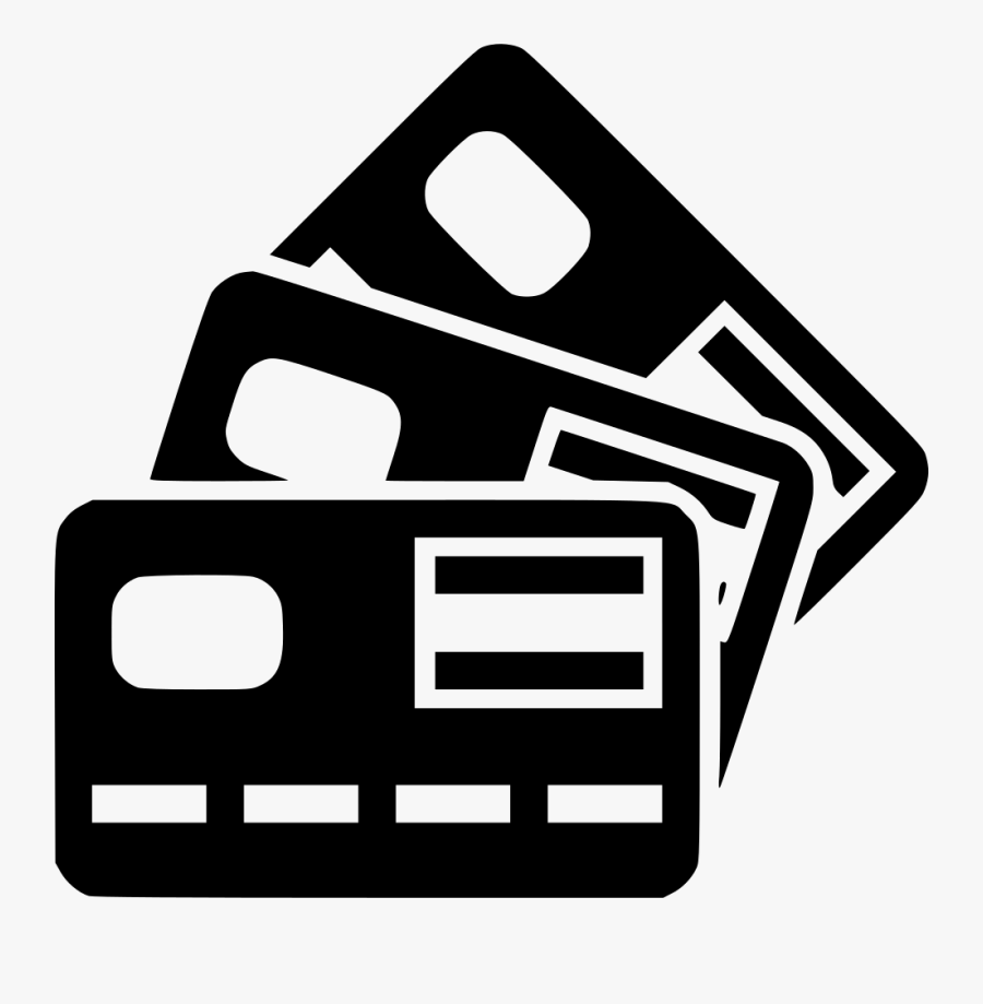 Transparent Cards Png - Credit Card Icon Transparent, Transparent Clipart
