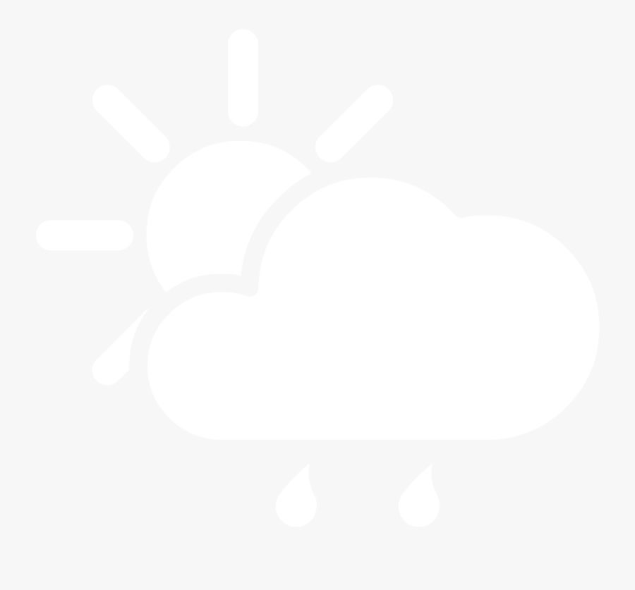 Sunny And Isolated Rain Illustration - Illustration, Transparent Clipart