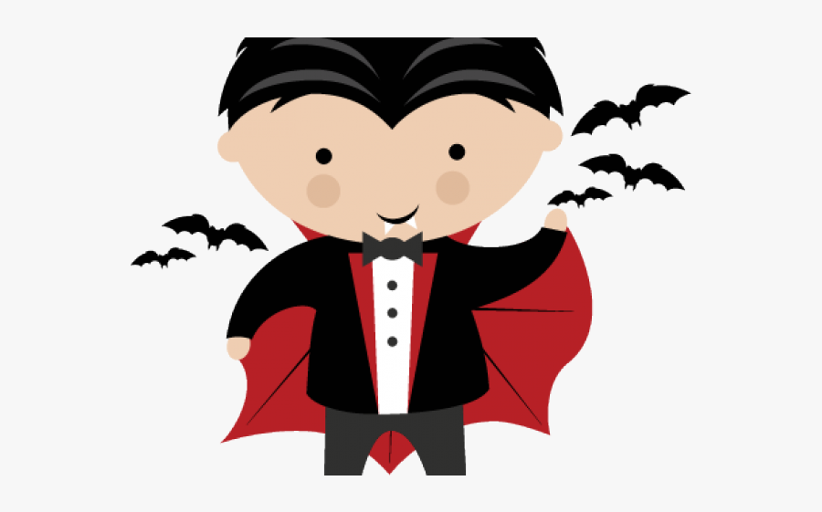 Cute Vampire Clipart, Transparent Clipart