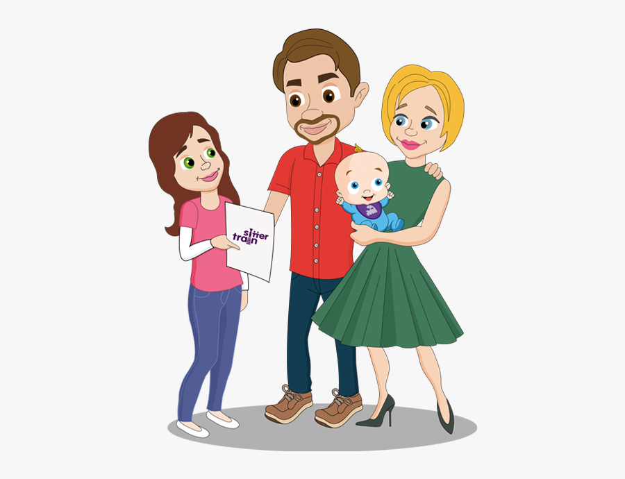 Babysitting Clipart Responsible Parent - Host Family Png, Transparent Clipart