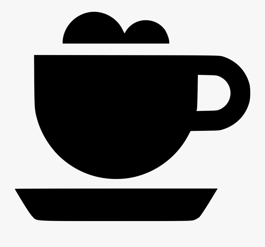 Transparent Coffee Cup Heart Clipart - Coffee Foam Icon, Transparent Clipart