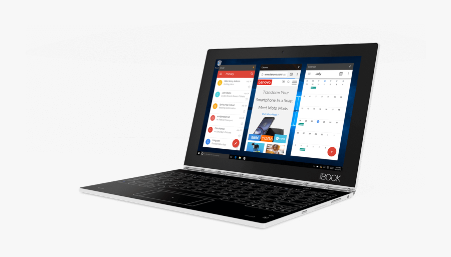 Yoga Book Ultimate In - Lenovo Yoga Book 10, Transparent Clipart