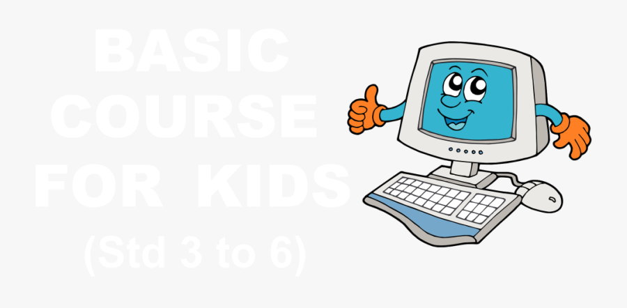 Transparent Kid On Computer Clipart - Happy Computer, Transparent Clipart