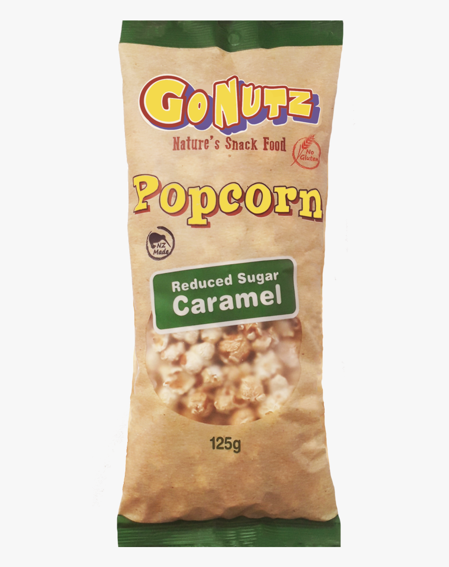 Popcorn Caramel Gf 125g Bag , Png Download - Chickpea, Transparent Clipart