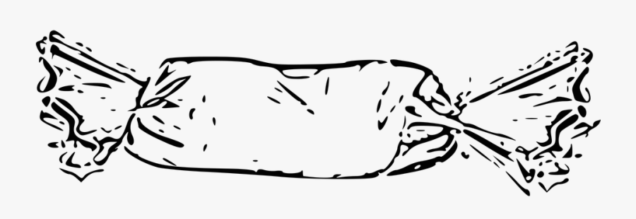 Toffee Black And White, Transparent Clipart