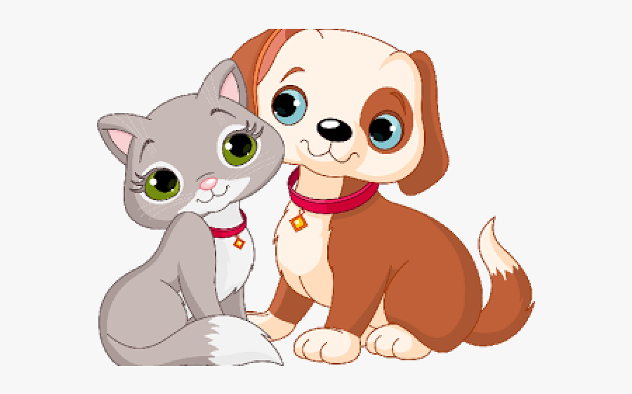 Transparent Background Dog And Cat Clipart, Transparent Clipart