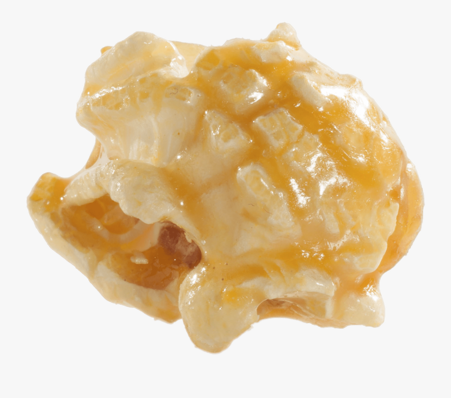 Caramel Popcorn Close Up - Popcorn, Transparent Clipart