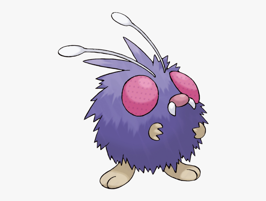 Pokemon Venonat, Transparent Clipart