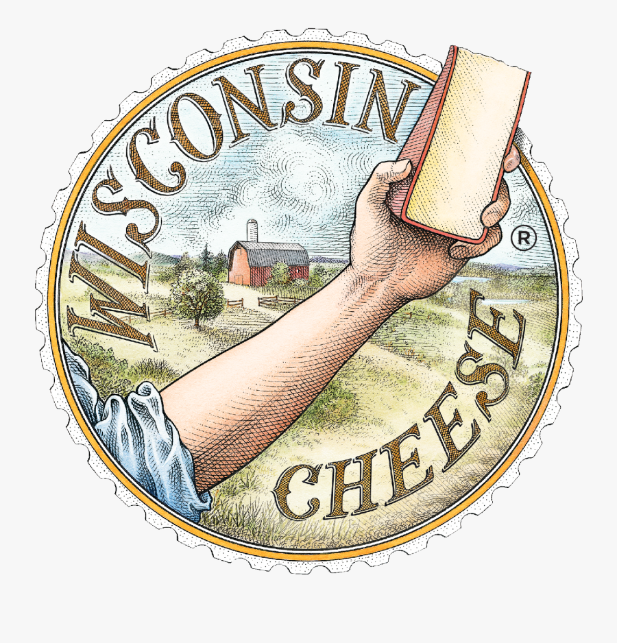 Largelogo Nobg-3x3 - Wisconsin Cheese And Milk, Transparent Clipart