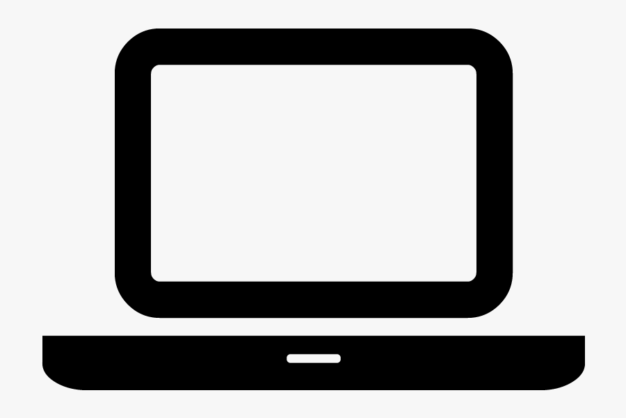 Laptop Tablet Computer Device Icon Vector Free Vector - Font Awesome Laptop Icon, Transparent Clipart