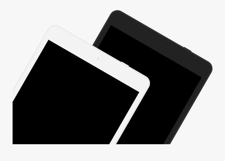 Ipad Air / Mini / Pro Template - Tablet Computer, Transparent Clipart