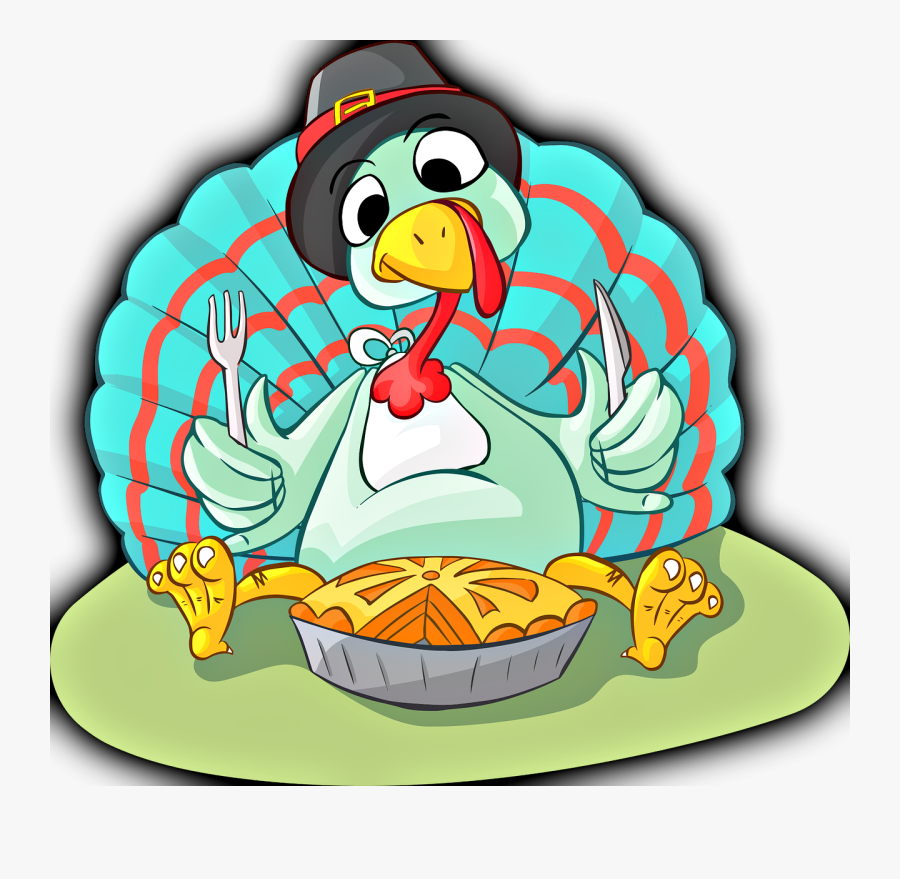 Leftovers Are Frugal 17 Thanksgiving Leftover Ideas - Turkey Eating A Pie, Transparent Clipart