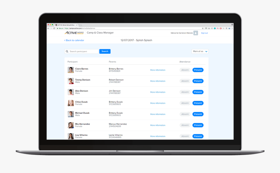 Home Hero Laptop-image - Salesforce Docusign, Transparent Clipart