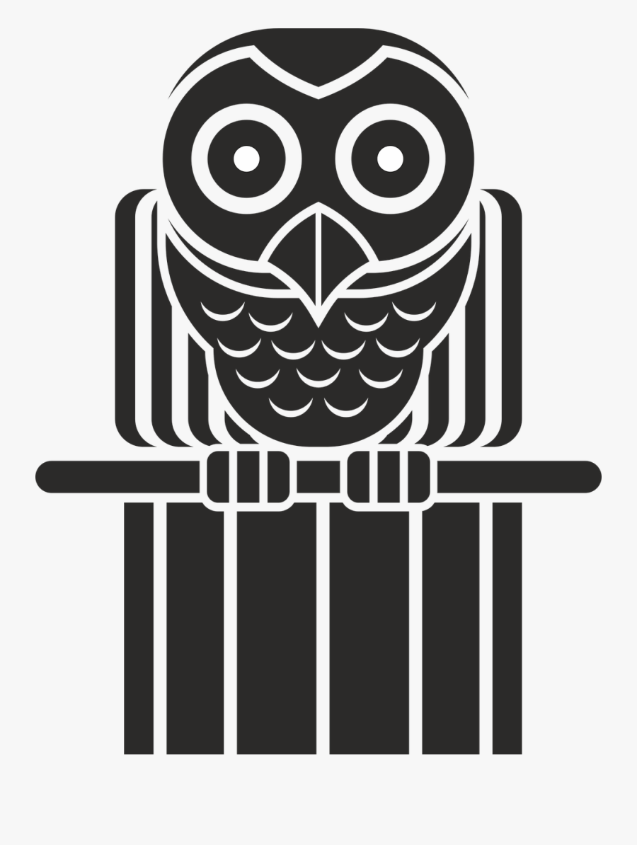 Owl Bird Totem Free Picture - Illustration, Transparent Clipart