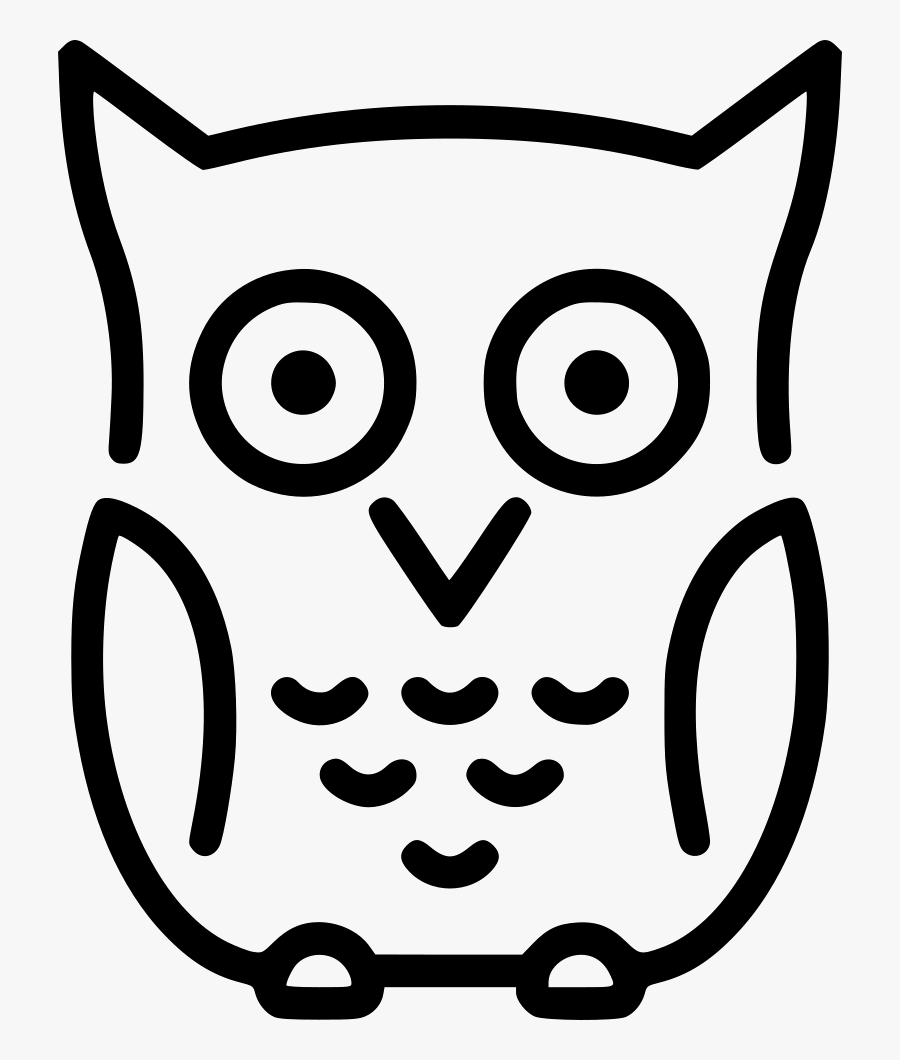 Owl - Owl Svg File, Transparent Clipart