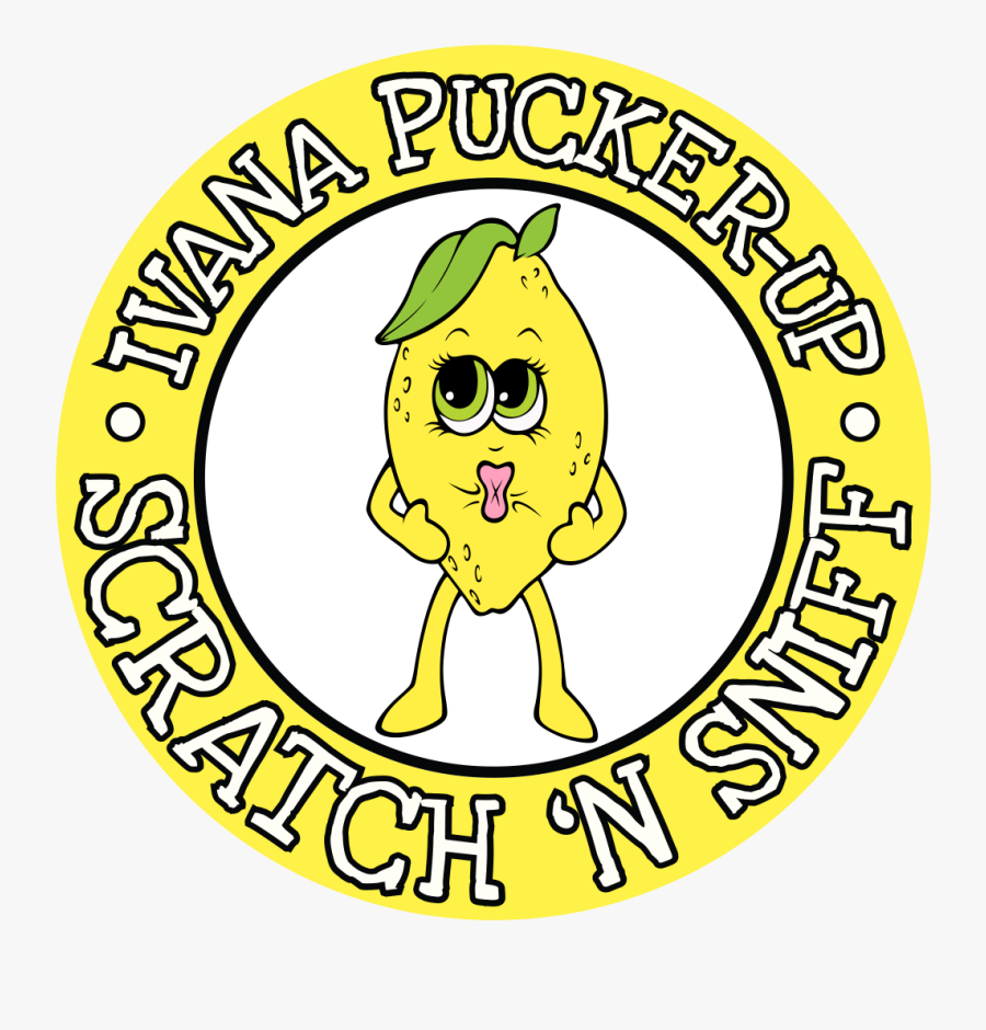 Lemon Whiffer Stickers Scratch & Sniff Stickers - Indian Learners Own Academy, Transparent Clipart
