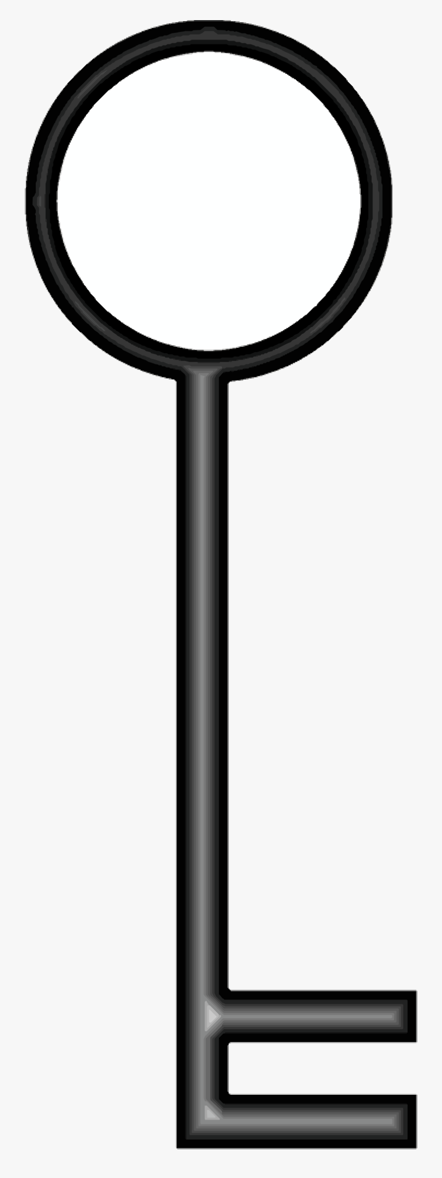 3d Key Clip Arts - Oud Slot Balkondeur Openen, Transparent Clipart